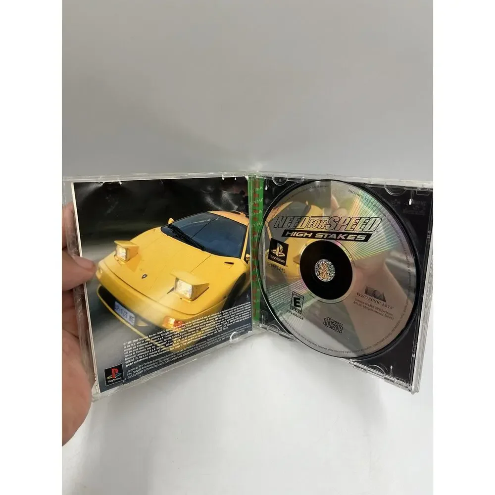 Need for Speed: High Stakes (PlayStation 1, PS1, 1999) Complete w/ Manual Tested